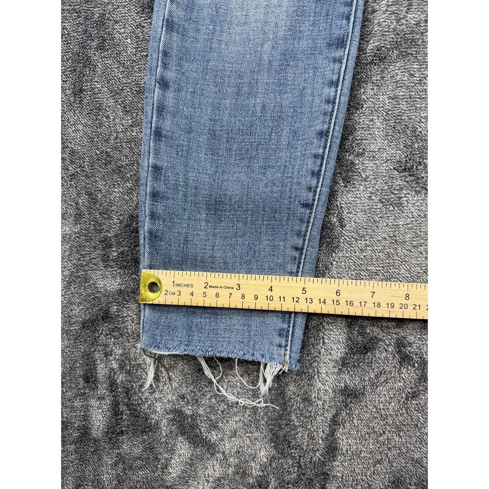Lucky Brand Bridgette High Rise Ankle Skinny Jeans Button Fly Light Wash 8/29 - Picture 5 of 13